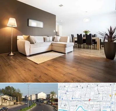 فروشگاه پارکت در ضیابری رشت 