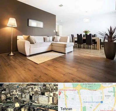 فروشگاه پارکت در مرزداران 