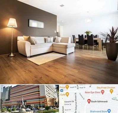 فروشگاه پارکت در سهروردی 