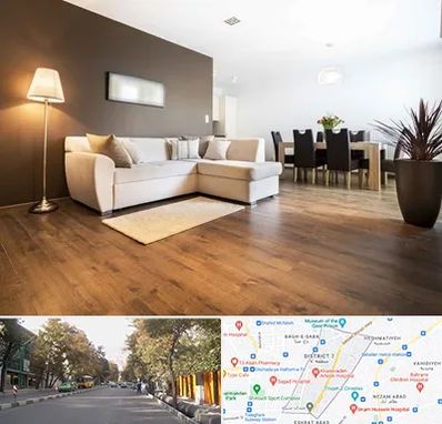 فروشگاه پارکت در شریعتی 