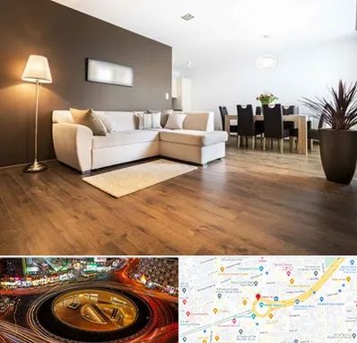 فروشگاه پارکت در میدان ولیعصر 