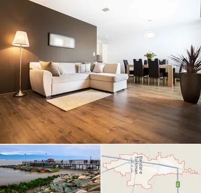 فروشگاه پارکت در بندر ترکمن