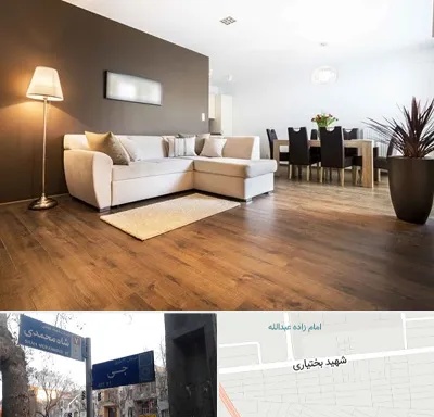 فروشگاه پارکت در سی متری جی