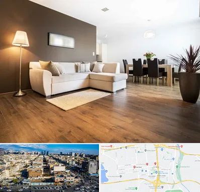 فروشگاه پارکت در شهرک راه آهن 