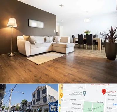 فروشگاه پارکت در افسریه 