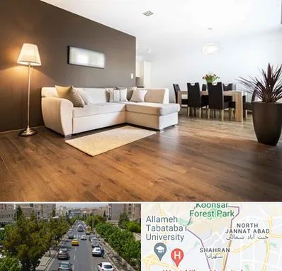 فروشگاه پارکت در شهران 