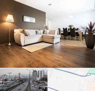 فروشگاه پارکت در بلوار ارتش