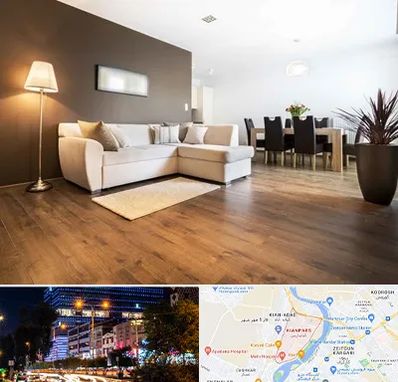فروشگاه پارکت در کیانپارس اهواز 