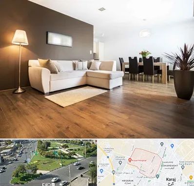 فروشگاه پارکت در شاهین ویلا کرج 
