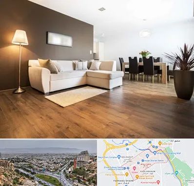 فروشگاه پارکت در معالی آباد شیراز 