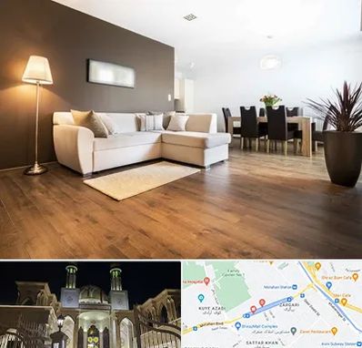 فروشگاه پارکت در زرگری شیراز 