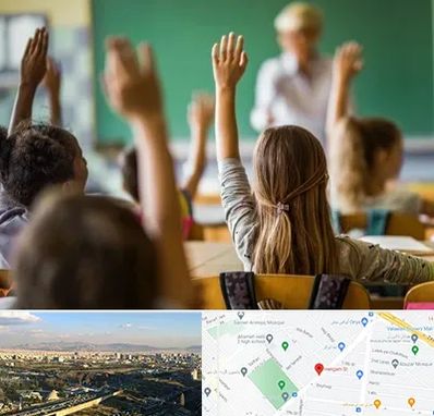 آموزشگاه زبان کودکان در هنگام 