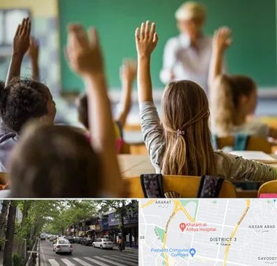 آموزشگاه زبان کودکان در ظفر 