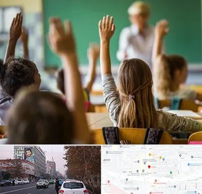 آموزشگاه زبان کودکان در کارگر شمالی 