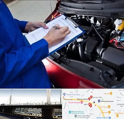 کارشناسی خودرو در پارک وی