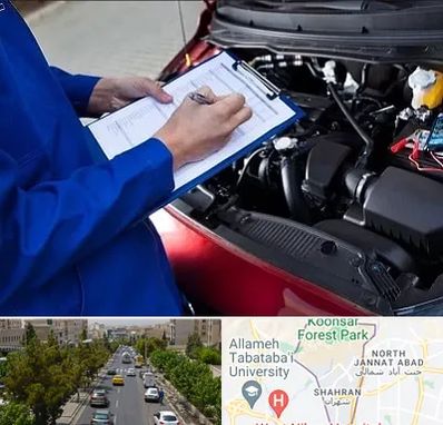 کارشناسی خودرو در شهران