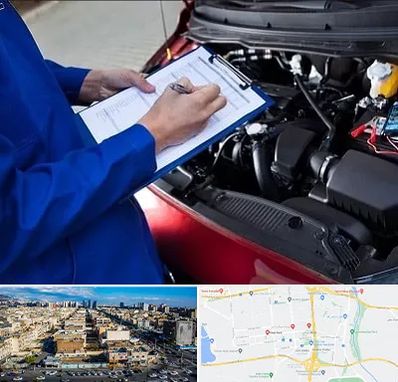 کارشناسی خودرو در شهرک راه آهن