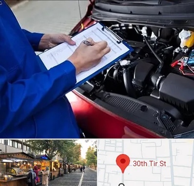 کارشناسی خودرو در سی تیر