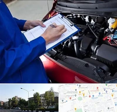 کارشناسی خودرو در میدان کاج