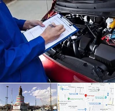 کارشناسی خودرو در کارگر جنوبی