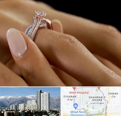 خرید حلقه ازدواج در شهرک غرب 
