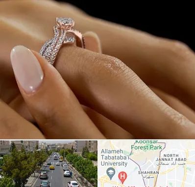 خرید حلقه ازدواج در شهران 