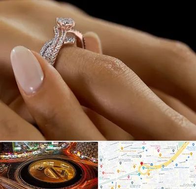 خرید حلقه ازدواج در میدان ولیعصر 