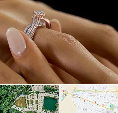 خرید حلقه ازدواج در وکیل آباد مشهد 