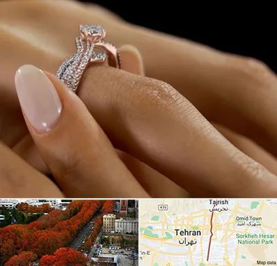 خرید حلقه ازدواج در ولیعصر 