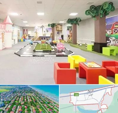 خانه بازی کودک در نور