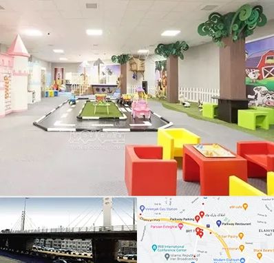 خانه بازی کودک در پارک وی 