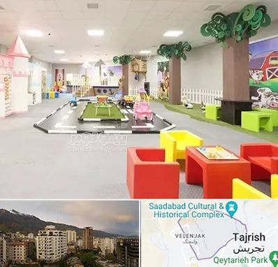 خانه بازی کودک در زعفرانیه 