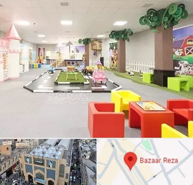 خانه بازی کودک در بازار رضا مشهد