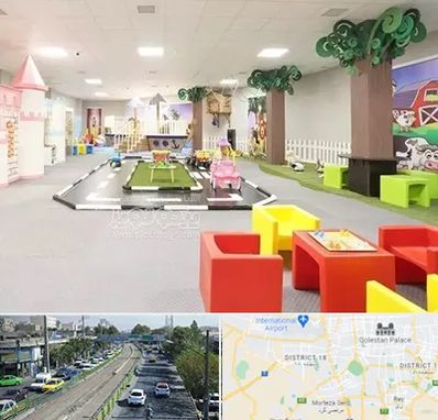 خانه بازی کودک در جنوب تهران 