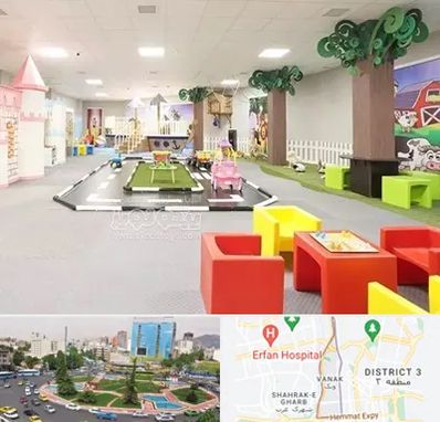 خانه بازی کودک در ونک 