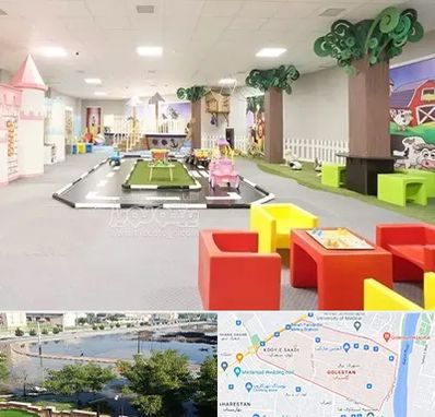 خانه بازی کودک در گلستان اهواز 