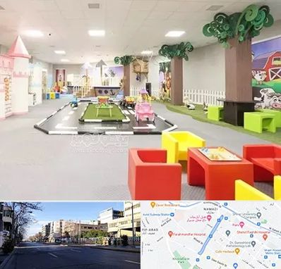 خانه بازی کودک در خیابان ملاصدرا شیراز 