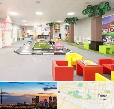 خانه بازی کودک در غرب تهران 