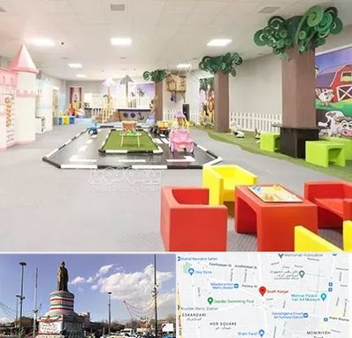 خانه بازی کودک در کارگر جنوبی 