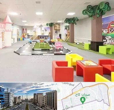 خانه بازی کودک در سعادت آباد 