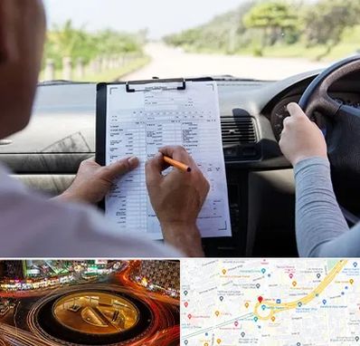 آموزشگاه رانندگی در میدان ولیعصر 