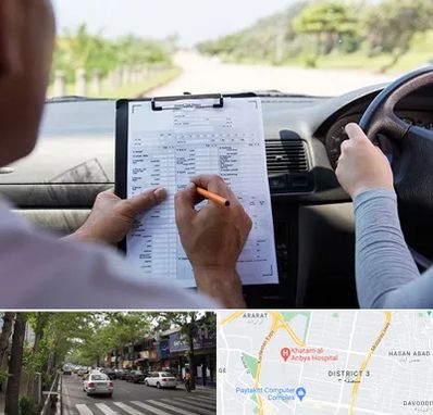 آموزشگاه رانندگی در ظفر 