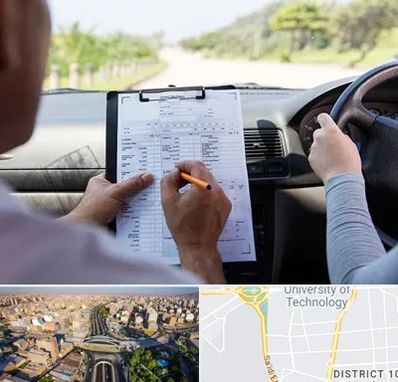 آموزشگاه رانندگی در استاد معین 