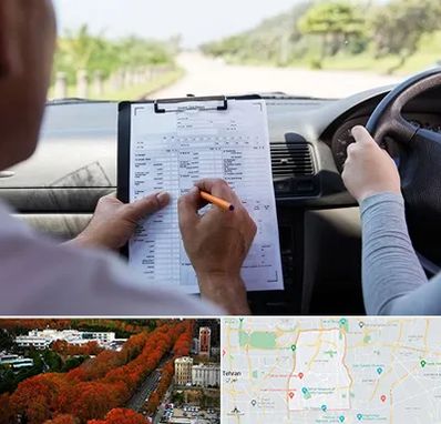 آموزشگاه رانندگی در منطقه 6 تهران 