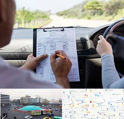 آموزشگاه رانندگی در میدان انقلاب 