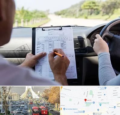 آموزشگاه رانندگی در خیابان آزادی 