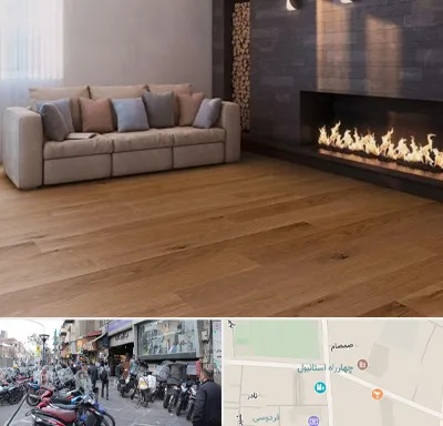 فروش پارکت لمینت و چوبی در چهارراه استانبول
