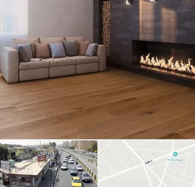 فروش پارکت لمینت و چوبی در خیابان دماوند