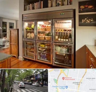 فروش یخچال صنعتی در ظفر 