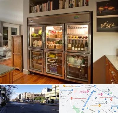 فروش یخچال صنعتی در خیابان ملاصدرا شیراز 